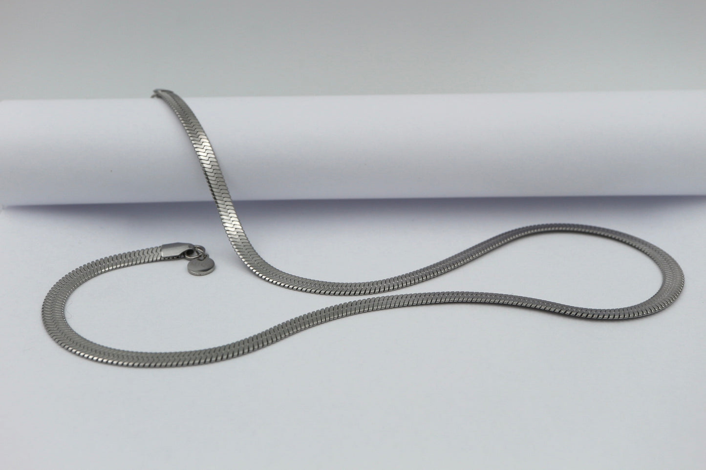 Snake necklace 5mm, 45cm