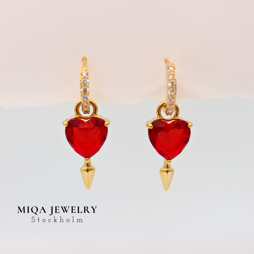 Love drop earring
