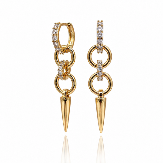 Luna spike earring