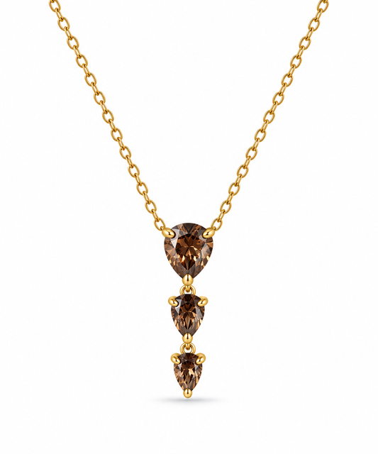 Estelle brown necklace