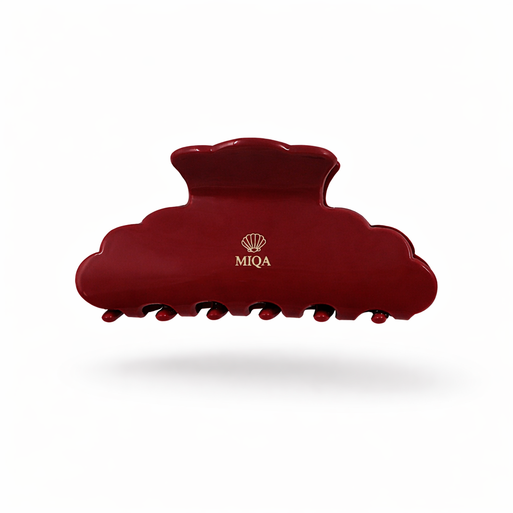 Miqa hair clip Burgundy