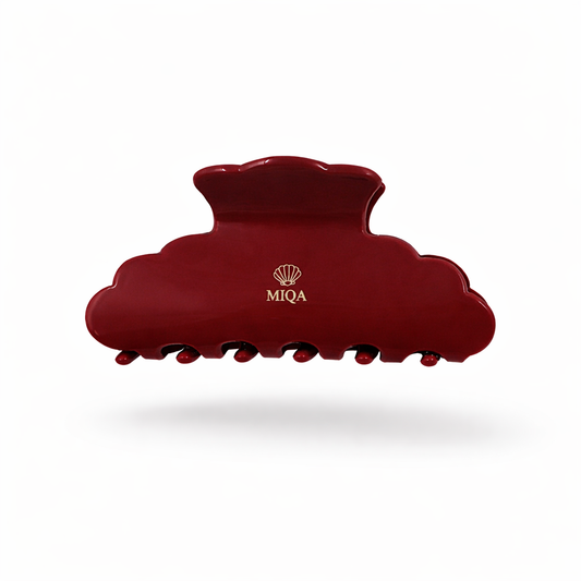 Miqa hair clip Burgundy