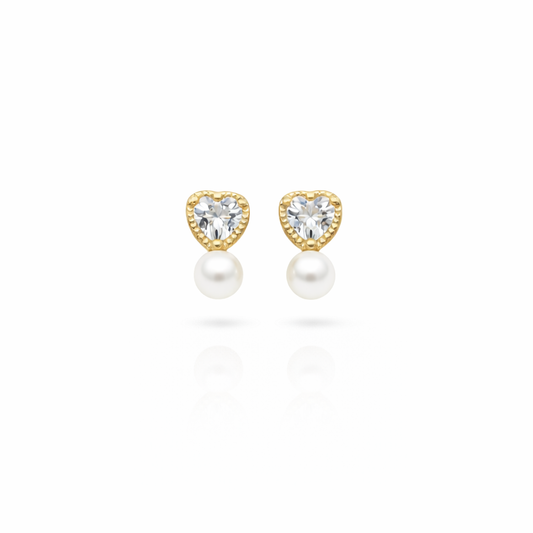 Ella pearl earring 