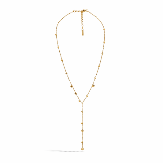 Golden dots necklace