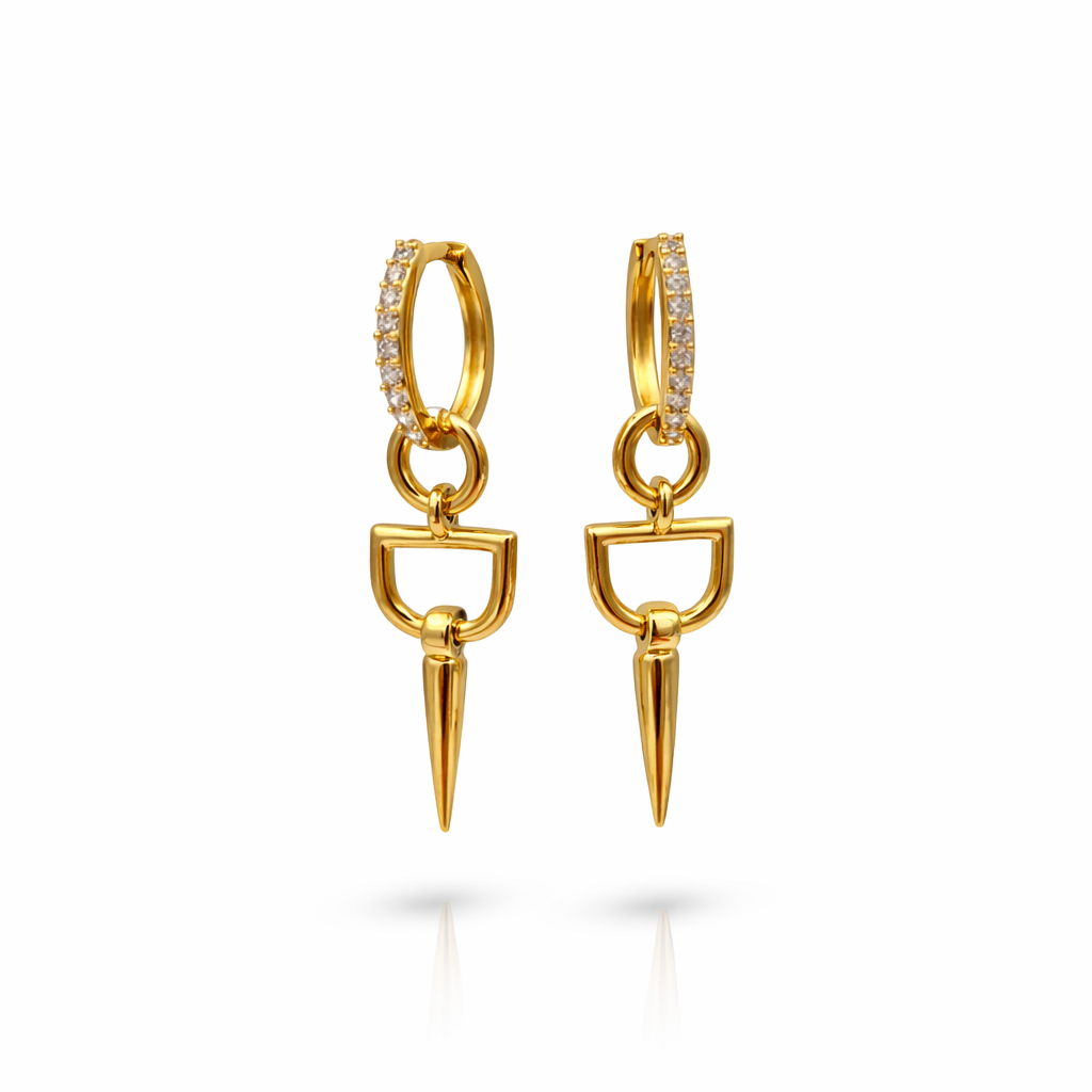 Leia spike earring