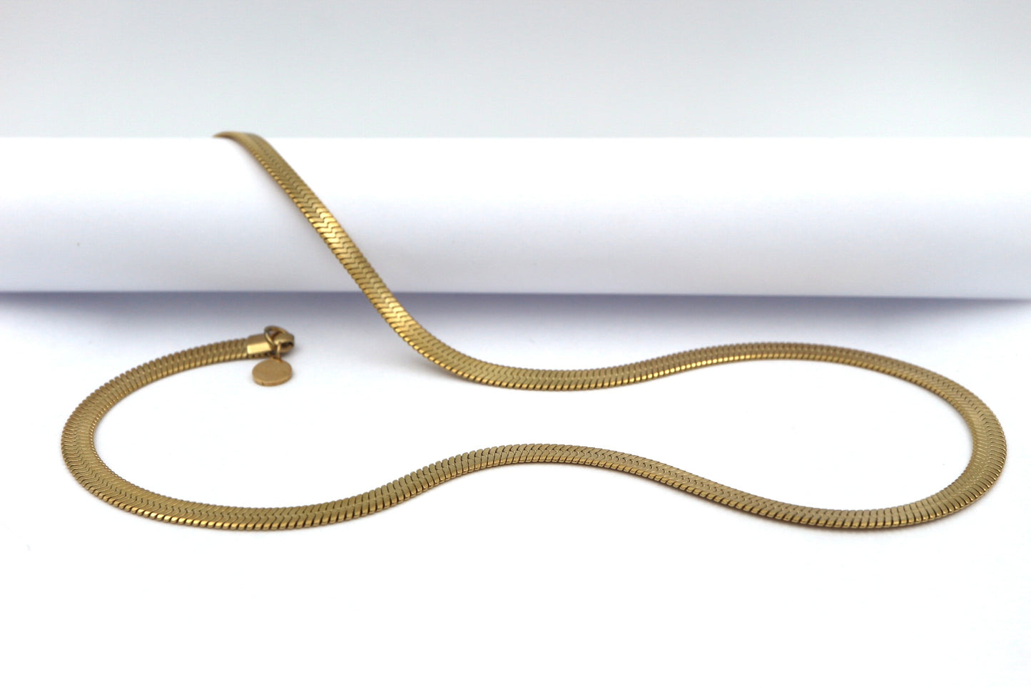 Snake necklace 5mm, 45cm