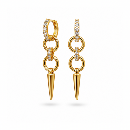 Luna spike earring