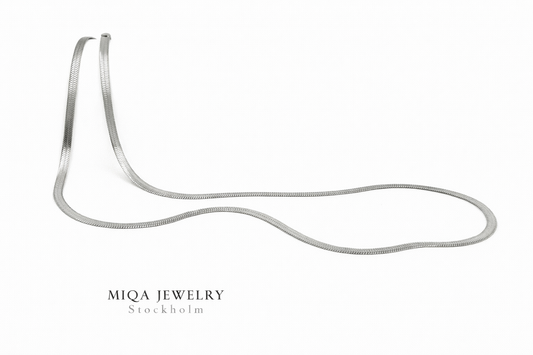 Snake necklace 3mm, L 45cm