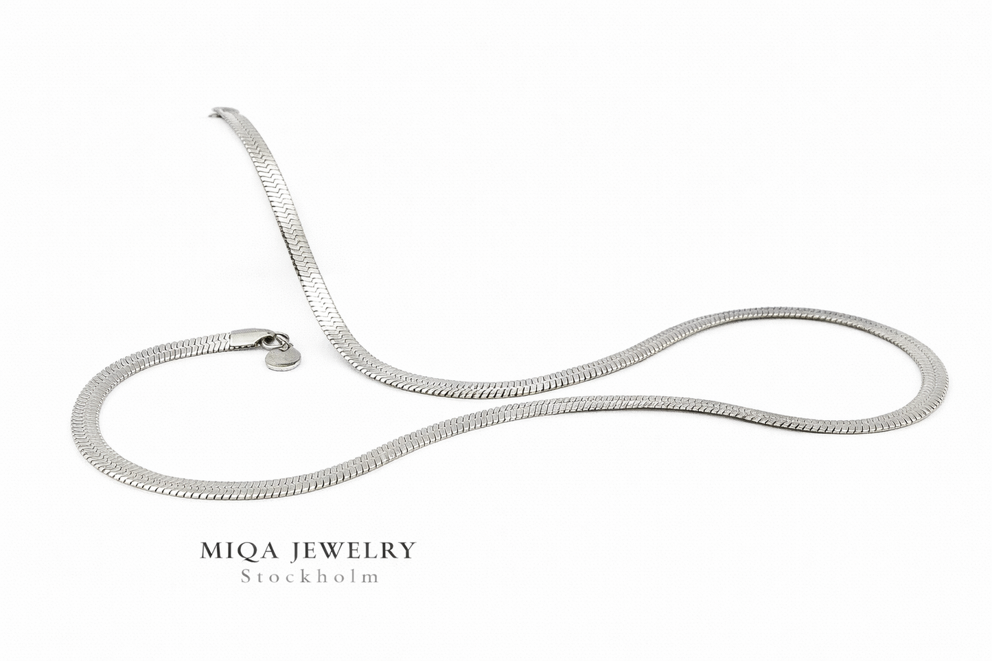 Snake necklace 5mm, 45cm